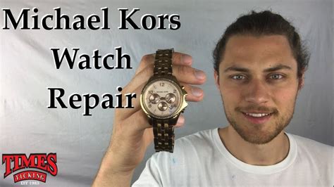 repair michael kors watch face|Michael Kors Watch replacement screws.